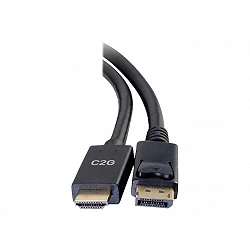 C2G 10ft DisplayPort Male to HDMI Male Passive Adapter Cable