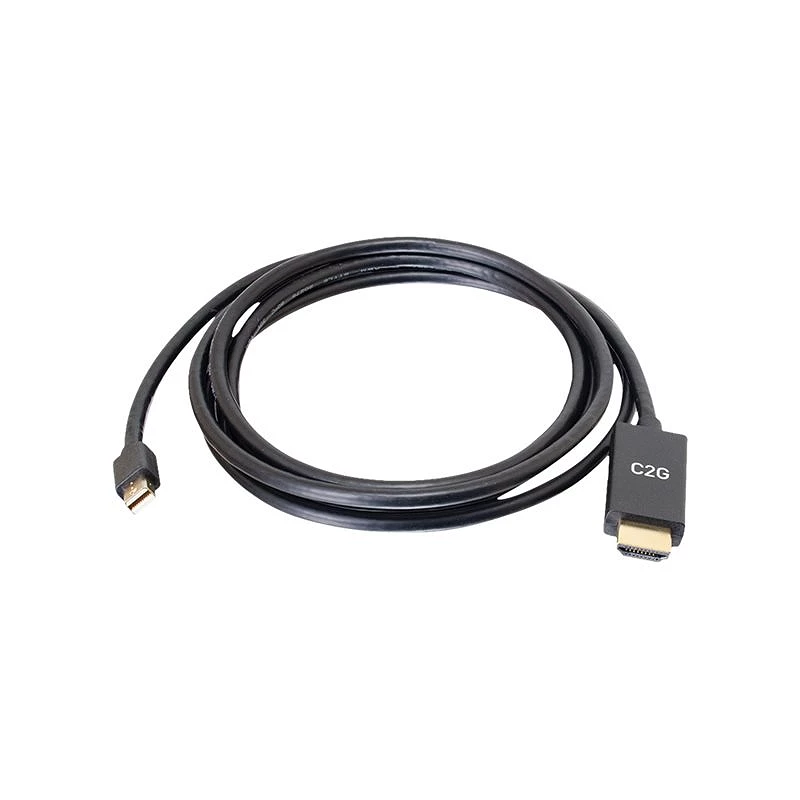 C2G 3ft Mini DisplayPort Male to HDMI Male Passive Adapter Cable