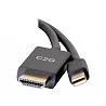 C2G 3ft Mini DisplayPort Male to HDMI Male Passive Adapter Cable