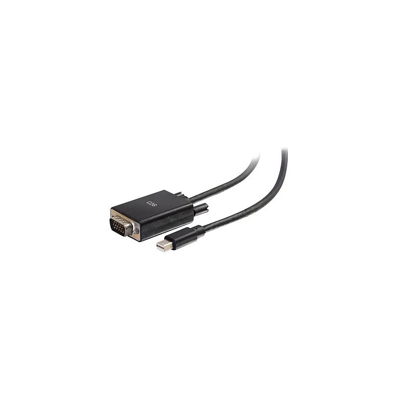 C2G 6ft Mini DisplayPort Male to VGA Male Active Adapter Cable