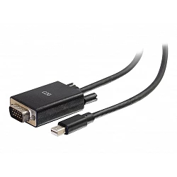 C2G 6ft Mini DisplayPort Male to VGA Male Active Adapter Cable