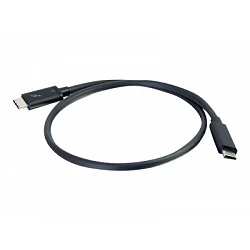 C2G 0.5m Thunderbolt 3 Cable (40Gbps) - Thunderbolt Cable 4K