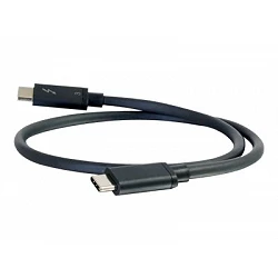 C2G 0.5m Thunderbolt 3 Cable (40Gbps) - Thunderbolt Cable 4K