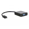 C2G USB 3.1 USB Type C to VGA Adapter - USB C to VGA Black