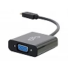 C2G USB 3.1 USB Type C to VGA Adapter - USB C to VGA Black