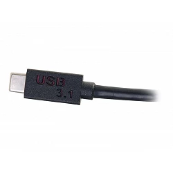 C2G USB 3.1 USB Type C to VGA Adapter - USB C to VGA Black