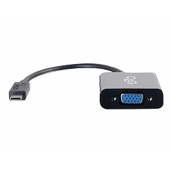 C2G USB 3.1 USB Type C to VGA Adapter - USB C to VGA Black