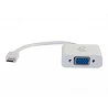 C2G USB 3.1 USB Type C To VGA Adapter - USB C to VGA White