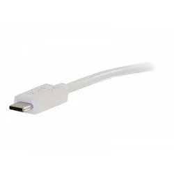 C2G USB 3.1 USB Type C To VGA Adapter - USB C to VGA White