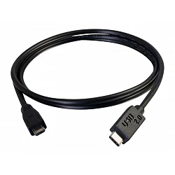 C2G 2m USB 2.0 USB Type C to USB Micro B Cable M/M