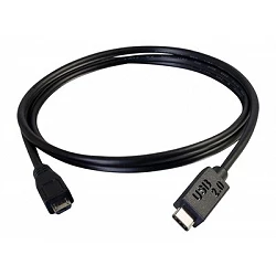 C2G 2m USB 2.0 USB Type C to USB Micro B Cable M/M