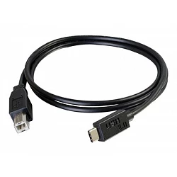 C2G 2m USB 2.0 USB Type C to USB B Cable M/M