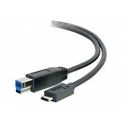 C2G 1m USB 3.1 Gen 1 USB Type C to USB B Cable M/M