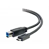 C2G 2m USB 3.1 Gen 1 USB Type C to USB B Cable M/M