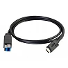 C2G 2m USB 3.1 Gen 1 USB Type C to USB B Cable M/M