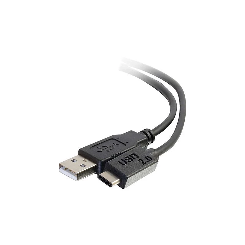 C2G 1m USB 2.0 USB Type C to USB A Cable M/M