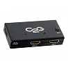 C2G 2-Port HDMI Auto Switch - Interruptor de vídeo/audio