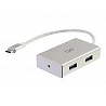 C2G USB-C Hub with 4 USB-A Ports - Hub - 4 x USB 3.1