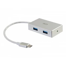 C2G USB-C Hub with 4 USB-A Ports - Hub - 4 x USB 3.1