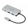 Targus - Hub - 2 x USB 3.2 Gen 1 + 1 x USB-C 3.2 Gen 1 + 1 x USB-C 3.2 de 1ª gen. (suministro de energía)