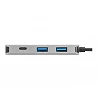 Targus - Hub - 2 x USB 3.2 Gen 1 + 1 x USB-C 3.2 Gen 1 + 1 x USB-C 3.2 de 1ª gen. (suministro de energía)