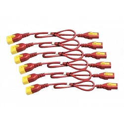 APC - Kit de cable de alimentación - power IEC 60320 C13 a IEC 60320 C14