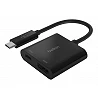 Belkin USB-C to HDMI + Charge Adapter - Adaptador de vídeo