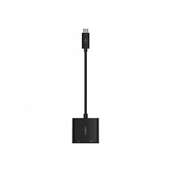 Belkin USB-C to HDMI + Charge Adapter - Adaptador de vídeo