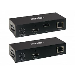 Tripp Lite DisplayPort to HDMI over Cat6 Extender Kit with KVM Support, 4K 60Hz, 4:4:4, USB, PoC, HDCP 2.2, up to 230 ft