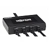 Tripp Lite Multiport Presentation Adapter, 4K 60Hz w HDR, 4x1, HDMI/DisplayPort/USB-C/VGA to HDMI, HDCP2.2, PD Charge, 8