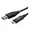 C2G 6in USB-C to USB-A SuperSpeed USB 5Gbps Cable M/M