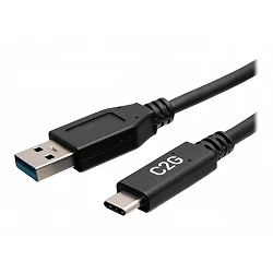 C2G 1.5ft USB-C to USB-A SuperSpeed USB 5Gbps Cable M/M