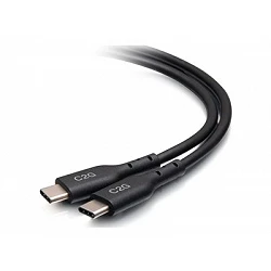 C2G 1.5ft (0.5m) USB-C Male to USB-C Male Cable (20V 5A)