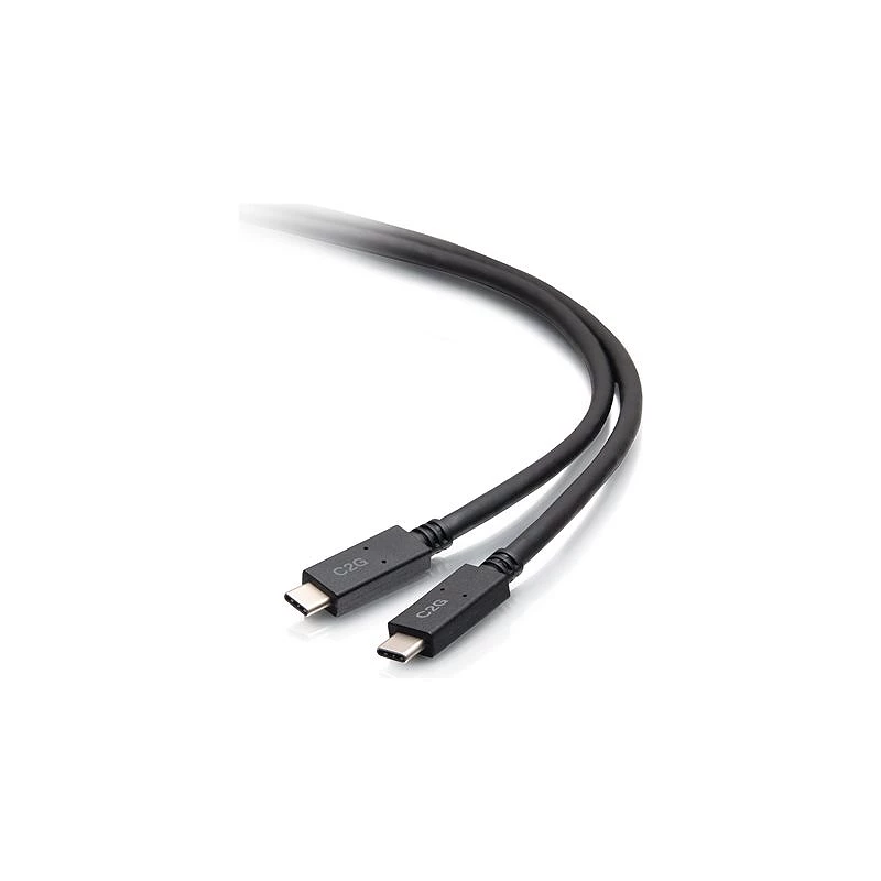 C2G 6ft (1.8m) USB-C Male to USB-C Male Cable (20V 5A)