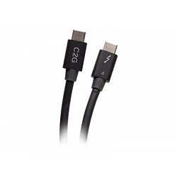 C2G 1.5ft Thunderbolt 4 USB C Cable - USB C to USB C