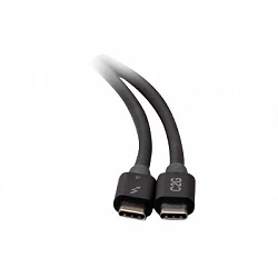 C2G 2.5ft Thunderbolt 4 USB C Cable - USB C to USB C