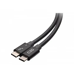 C2G 2.5ft Thunderbolt 4 USB C Cable - USB C to USB C