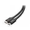 C2G 2.5ft Thunderbolt 4 USB C Cable - USB C to USB C