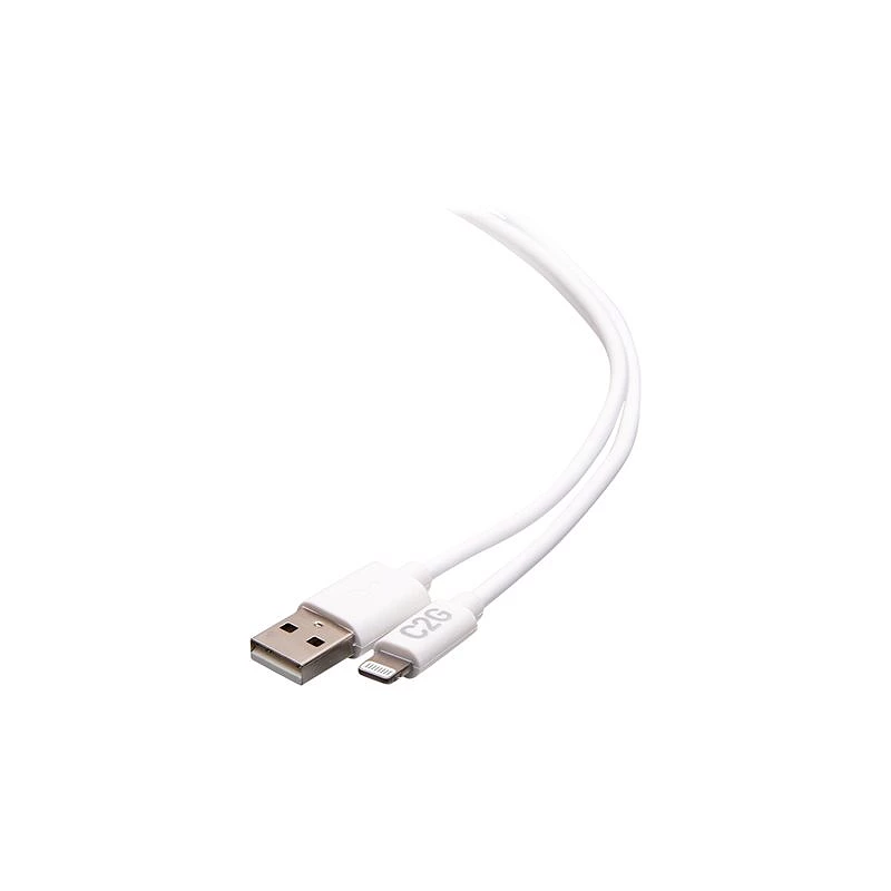 C2G 3ft Lightning to USB A - Power, Sync and Charging Cable