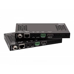 C2G HDMI HDBaseT + RS232 and IR over Cat Extender Box Transmitter to Box Receiver (18Gbps)