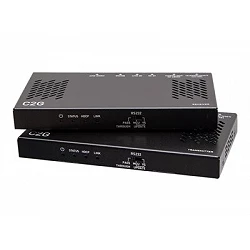 C2G HDMI HDBaseT + RS232 and IR over Cat Extender Box Transmitter to Box Receiver (18Gbps)