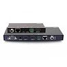 C2G Dual 4K HDMI HDBaseT + VGA, 3.5mm, and RS232 over Cat Switching Extender Box Transmitter to Ultra-Slim Box Receiver