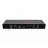 C2G HDMI HDBaseT + 3.5mm, USB-B to A, and RS232 over Cat Extender Box Transmitter to Box Receiver