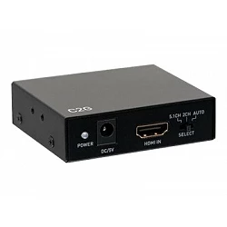 C2G 4K HDMI Audio Extractor - Extractor de señal de audio HDMI