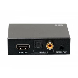 C2G 4K HDMI Audio Extractor - Extractor de señal de audio HDMI