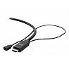 C2G 6ft (1.8m) HDMI to VGA Active Video Adapter Cable