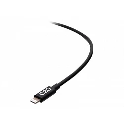 C2G 6ft (1.8m) USB-C Male to Lightning Male Sync and Charging Cable