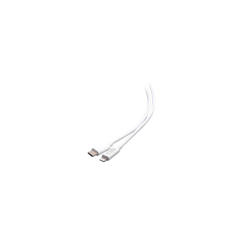 C2G 6ft (1.8m) USB-C Male to Lightning Male Sync and Charging Cable