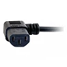 C2G 3m 18 AWG UK 90° Power Cord (IEC320C13R to BS 1363)