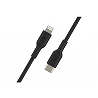 Belkin BOOST CHARGE - Cable Lightning - 24 pin USB-C macho a Lightning macho